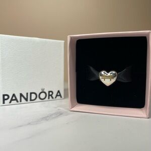 Pandora Exclusive! Employee Silver Heart Charm